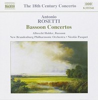 Holder NEW Brandenbu - Rosetti Bassoon Concertos - CD - K4Z