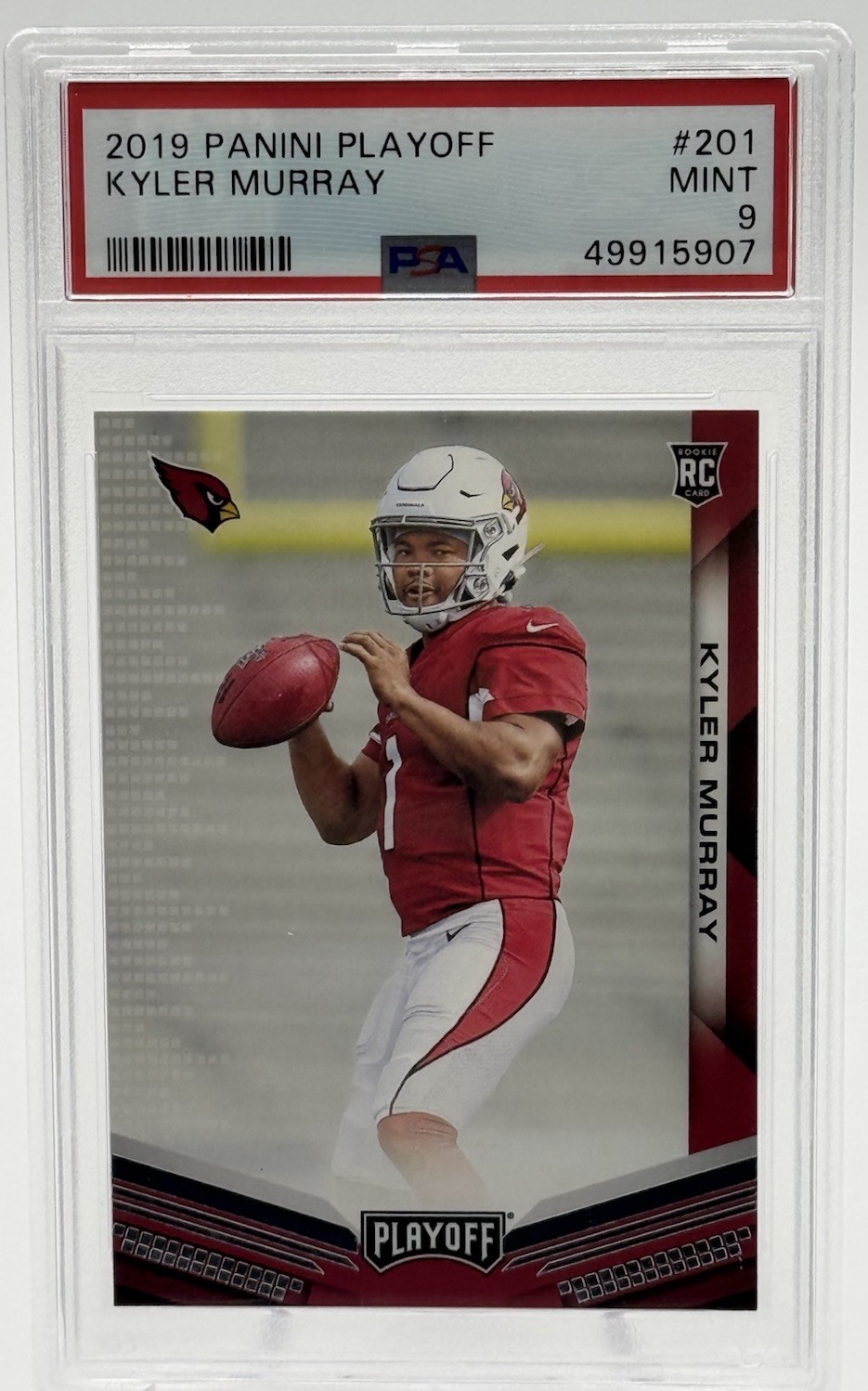 2019 Panini Playoff #201 Kyler Murray RC PSA 9 MINT Rookie RC