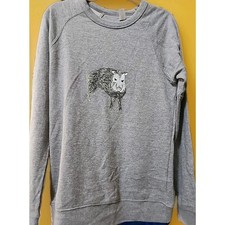 Micro Pigs Wild Boar Sweatshirt Medium A130 New Excellent Soft Comfy Nice Warm