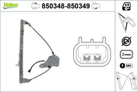 Fensterheber Vorne Links Valeo 850348 FüR Renault