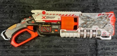 Zuru X-shot Skins Lock Blaster sehr guter Zustand Spielzeug Dart Kinder Schaumstoff Shoot Gun Blaster Outdoor 