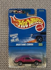 NEW 1997 HOT WHEELS " MUSTANG COBRA "#623 Metallic Pink New On Card 95540