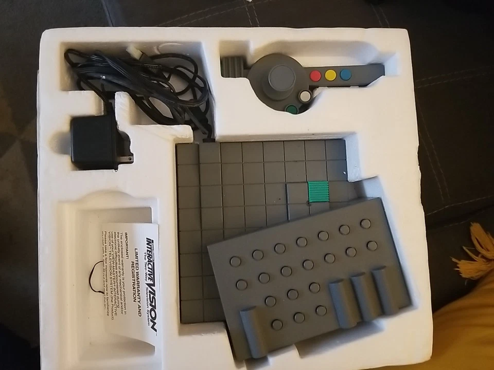 Sistema de juego VHS de visión interactiva View-Master de colección - SIN PROBAR con caja Foto 2 de 4