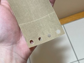 LEGO Indiana Jones Fabric Vehicle Roof Dk Tan 7622 x1837px1 x1 Cloth Only