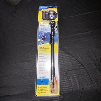 Full Sized Sea Life Aqua Pod Underwater Camera Mount Stick Extends 53'' New
