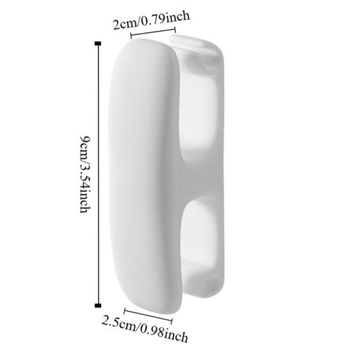 2 PCS Placement Rack Cord Hooks Silicone Appliance Stand Office - 第 3/12 張圖片