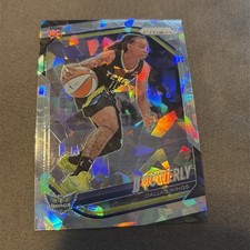 2025 Panini Prizm WNBA - JJ Quinerly #95 Ice Prizm (RC) Dallas Wings