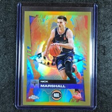 2024-25 Topps Chrome NBL NICK MARSHALL Base Gold 22/50 #2
