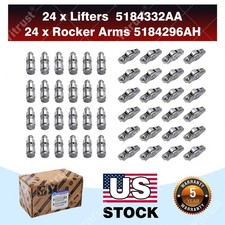 Mopar 24pcs 5184296ah Arms 24pcs 5184332aa Lifter For 11-19 Dodge Ram Chrysler