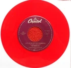 THE BEATLES   LUCY IN THE SKY WITH DIAMONDS   1987 RED VINYL JUKEBOX 45