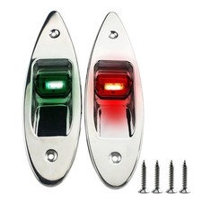 LED Navigation Lights for Boats with Pre Drilled Design for Quick Installation
