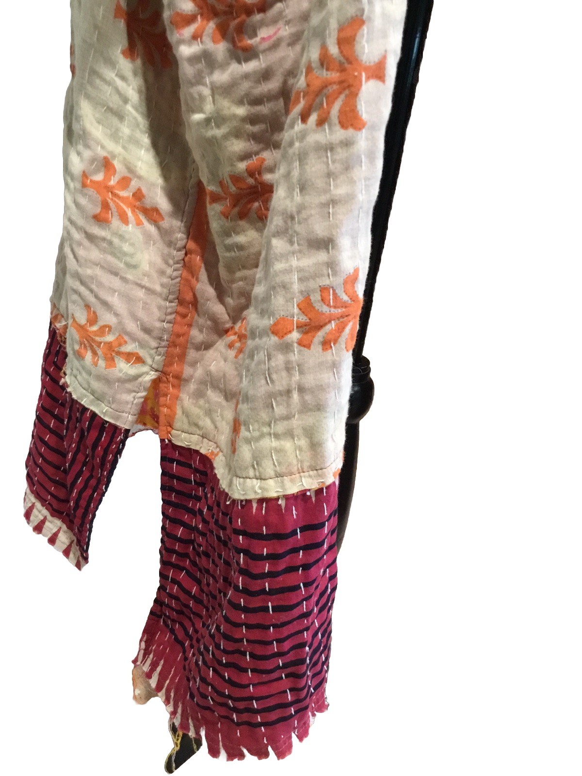 reversible kantha quilt patchwork One size  Bohem… - image 4