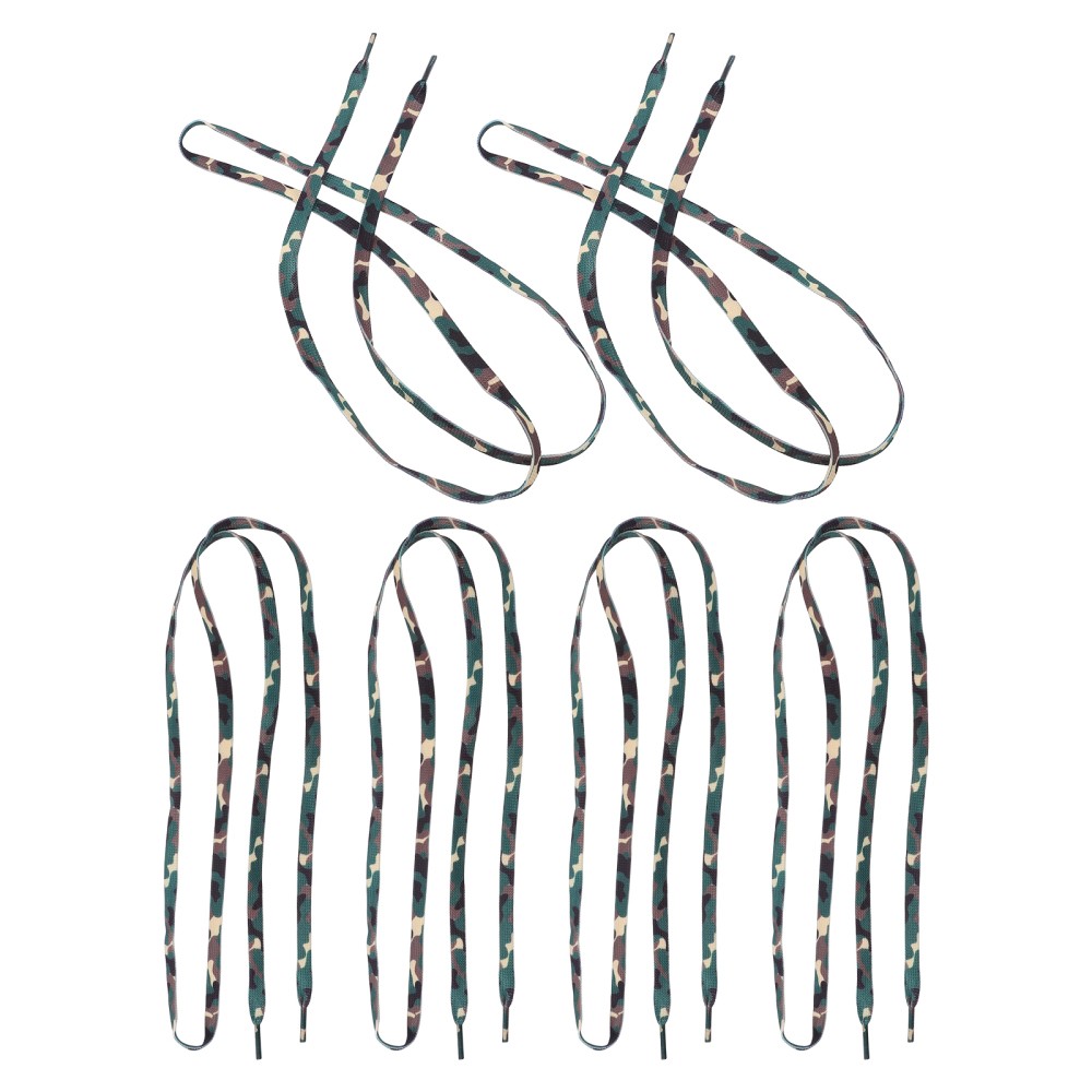 APL 3 paia lacci per scarpe in poliestere lacci per scarpe chic motivo dirompente lacci per scarpe