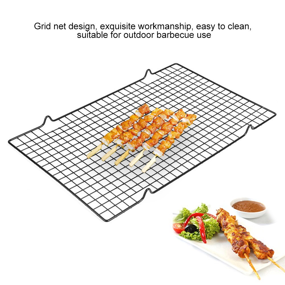 DIY Baking Tools Cake Cooling Rack Black Non-stick Bread Cooling