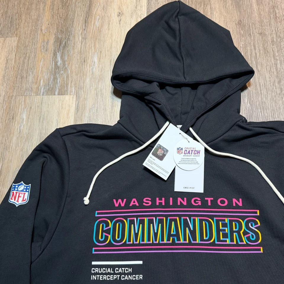Washington Commanders Crucial Catch Authentic Sideline Standard Issue Hoodie - Image 3 of 4