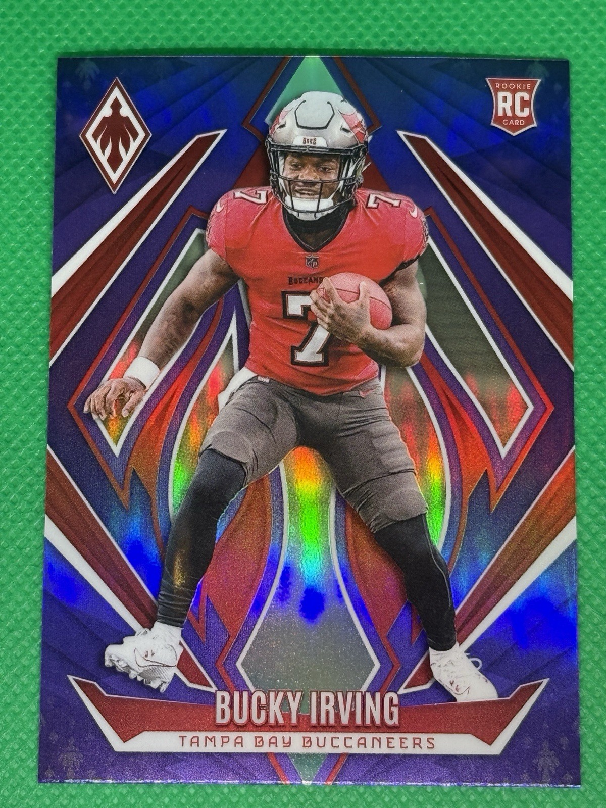 2024 Panini Phoenix - Rookies Bucky Irving #166 Purple (RC) Tampa Bay Buccaneers