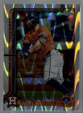 Jose Altuve 2025 Topps Chrome #77 RayWave Refractor Houston Astros MLB
