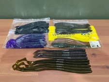 Gary Yamamoto Cut Tail 6 6.5 5-3/4 10 Curly Tail Worm 8