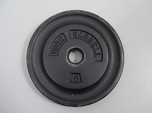 Colliers De Poids Vintage York Barbell Standard – Fonte Diamètre 3,75