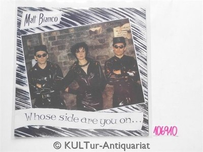 Whose side are you on ... [Vinyl 12'']. Bianco, Matt:
