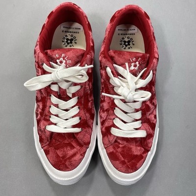 Golf Le Fluer Converse Velvet Red Mens Sz 11 One Star EUR 45