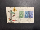 Egypt 1956 FDC cover 3rd Pan Arab Boy Scout Jamboree Scout Camp Cancel #1