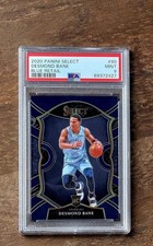 2020 DESMOND BANE Panini Select Blue Retail PSA 9 Rookie RC #90