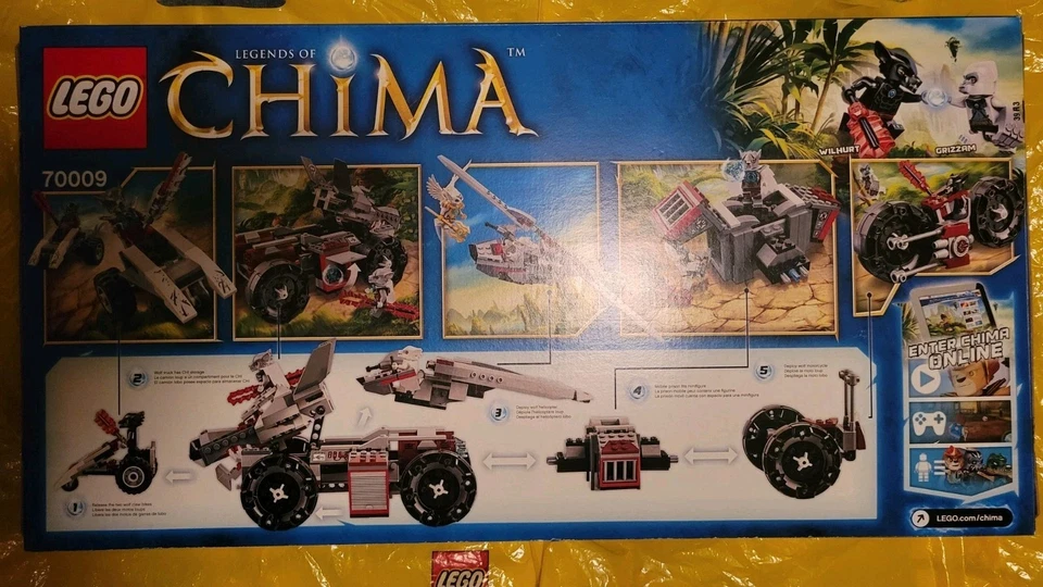 Sealed LEGO 79009 Legends of CHIMA: Worriz's Combat Lair! - Image 2 of 2