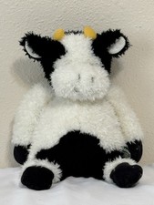 Russ 12 Inch Moosley The Chubby Cow Plush Weighted Soft Clean