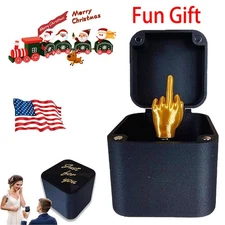 Middle Finger in a Box, Only for You Middle Finger, Fun Prank Gift