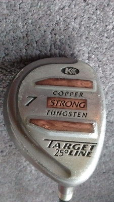 Knight Target Line Copper STRONG Tungsten 25 Degree # 7 Wood
