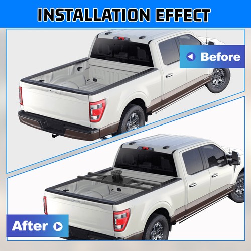 5mm Steel Plate Bed Mount Spare Tire Carrier For Ford Silverado Sierra Tundra - Picture 5 of 8