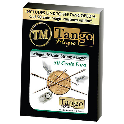 Magnetic Coin Strong Magnet 50 cents Euro (E0019) by Tango - Trick