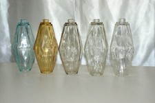 Ricambio lampadario Venini Carlo Scarpa Poliedro vetro Murano Design H 14.5 Cm.