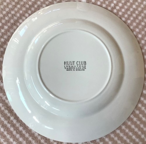 Fox Hunt Hunting Coffee Salad Plate TG Green & Co Ltd - Picture 2 of 2