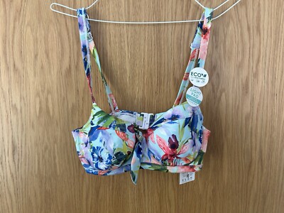 Dorina Balabio Island Underwired Padded Bikini Top Floral Size 32D