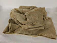 Sunlight dappled water pattern tan fleece fabric- generous 2 yds.