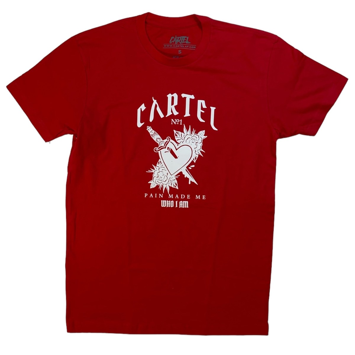 Men CARTEL Pain Made Me T-Shirt | eBay