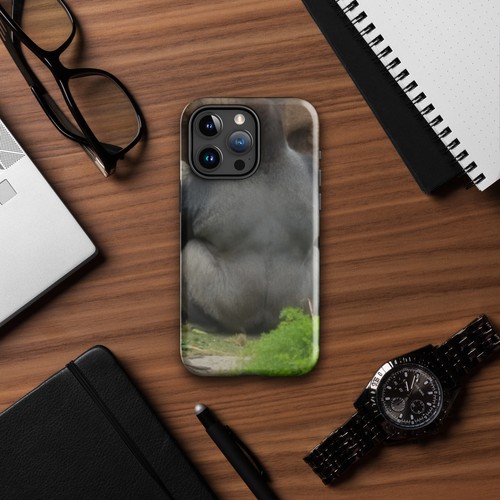 Funda Resistente para iPhone®-Gorila-No-Turn-Your-Back-On-Me-Photo-Zoo-Naturaleza - Imagen 13 de 20
