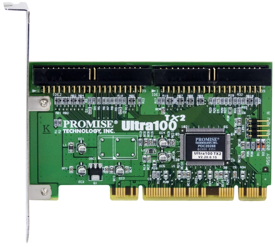 PROMISE ULTRA100 TX2 2x Ide / Ata PCI - Image 2 of 2