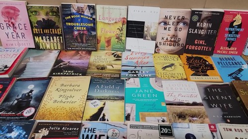 Lot of 100 Large Trade Literature Fiction Paperback BestSeller UNSORTED Mix Book - Video 1 of 1