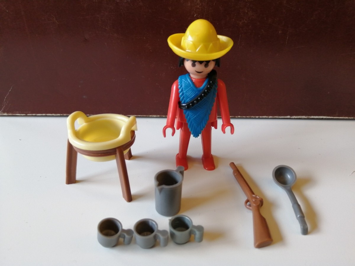 Playmobil 3344 Mexicano con cazuela/Mexican with Cooking set