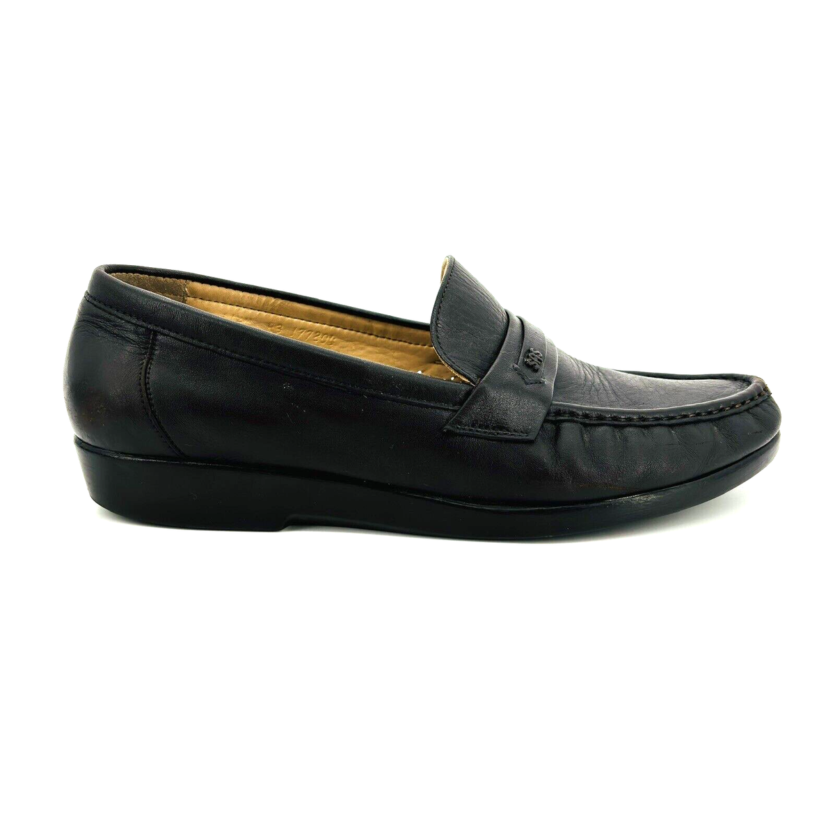 Mens 11.5 M SAS Ace Loafer Dark Brown Leather Hand Sewn Moc  display picture 2