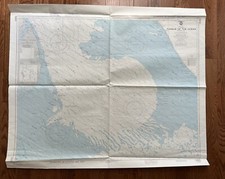 Vintage 1980 The Bahamas Tongue Of The Ocean Nautical Chart Map - 47” x 34”