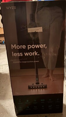 Wyze Cordless Vacuum Cleaner with 20000Pa Powerful Suction, Lightweight Stick