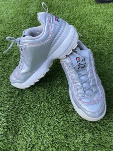 Womens FILA Disruptor 2 UK 6 / US 8.5 / EU 39.5 - Rare Silver Edition  Colour | eBay