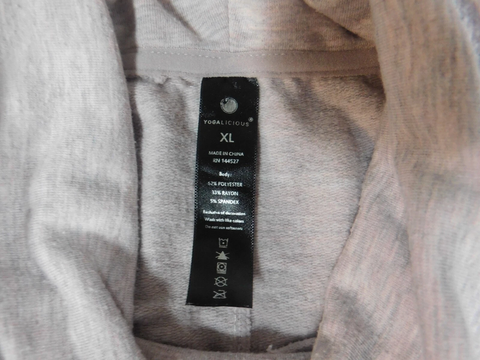 yogalicious pullover stretch sweatshirt