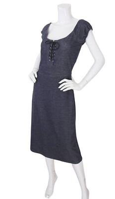 white christmas dresses Vintage Milkmaid Dress With Corset 2000s – Neare Clothes main image 0