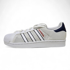 Adidas Original Superstar scarpe da ginnastica in rete bianca (BB5393)