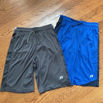 russell dri fit 360 shorts